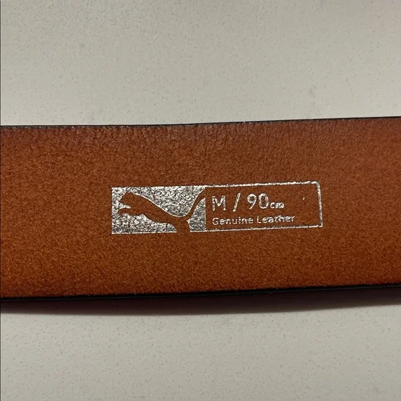 Puma Black Belt with Metallic Buckle - Picture 6 of 8